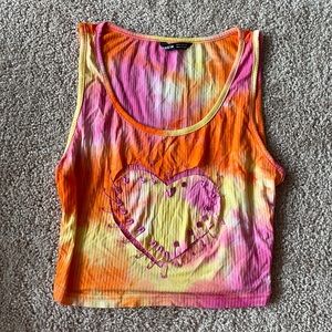 NEVER WORN SHEIN tie dye tank top